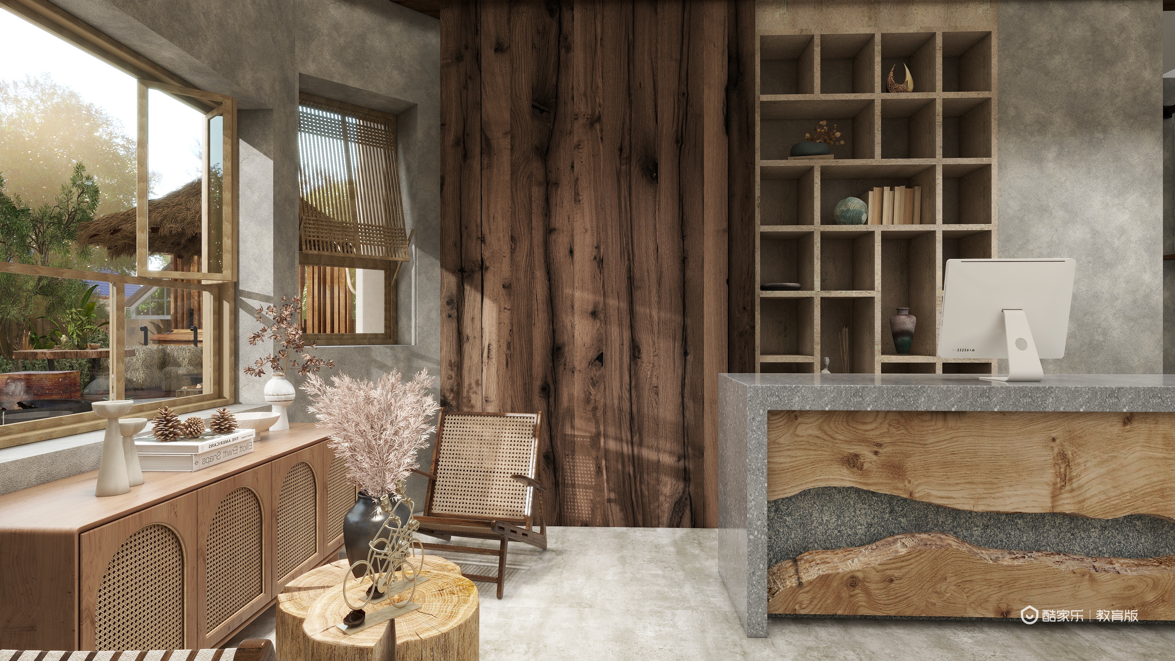 undefined-山中茶居装修效果图