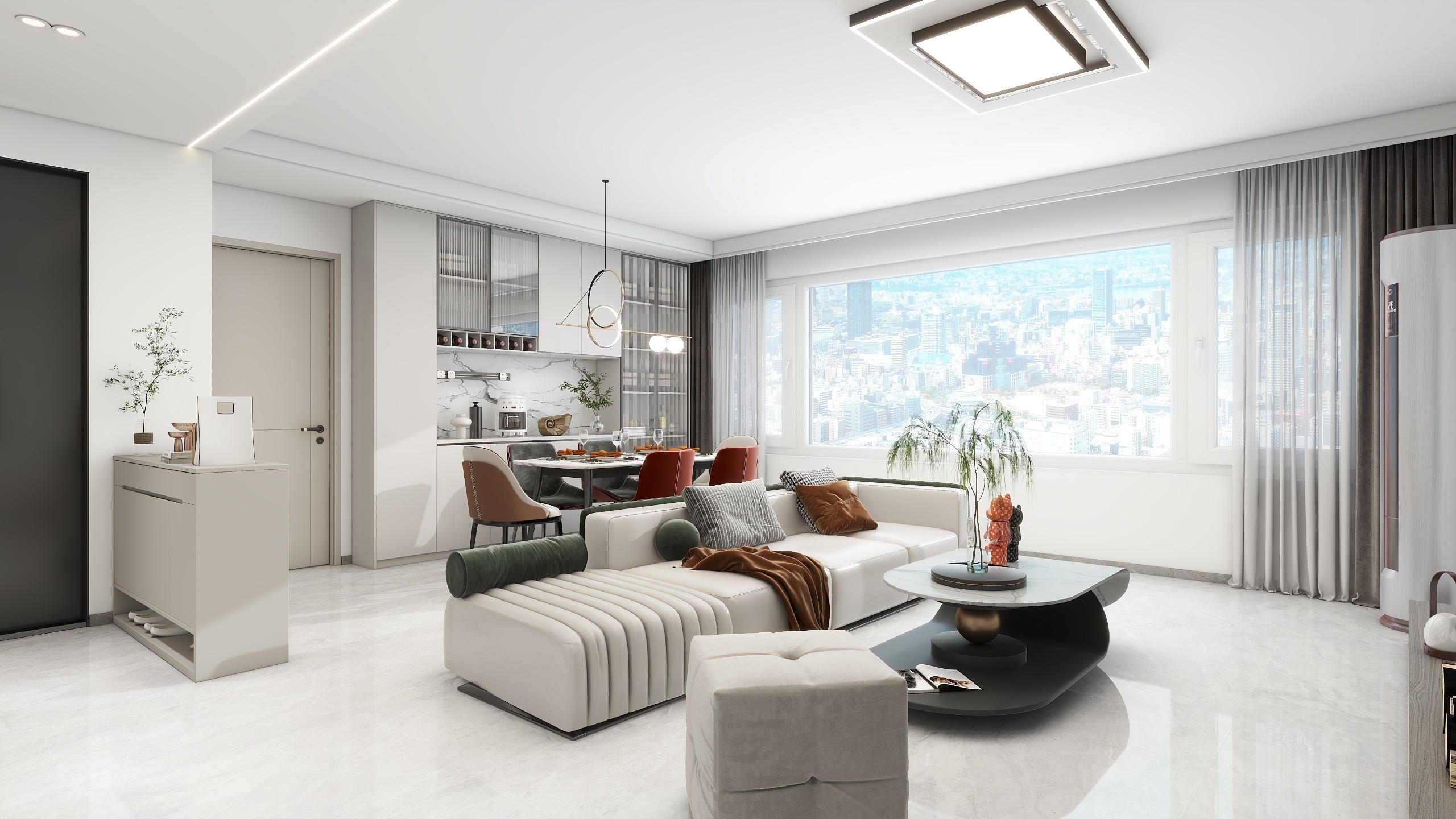 贾珍宇-伊泰~晴翠~现代~125-装修设计方案