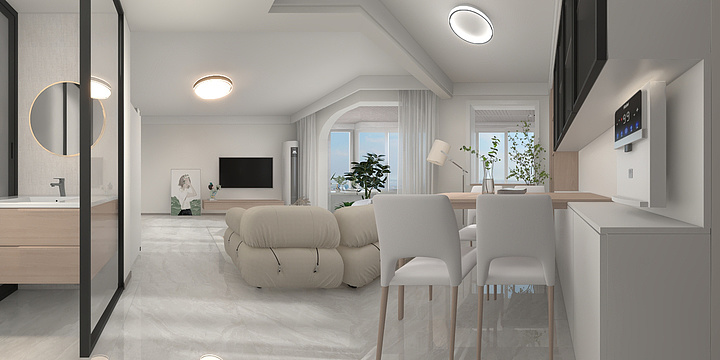 子归设计-鱼先生502私人订制-装修设计方案