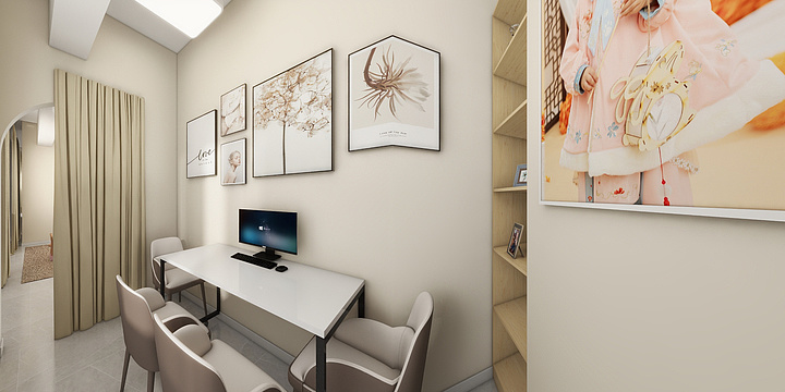 新疆好莱客-摄影店-装修设计方案