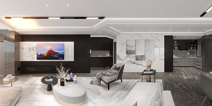 libra1991-景辉广场3栋901室.dwg酷家乐-装修设计方案