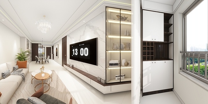 觅度空间Design-保利中央公园-装修设计方案