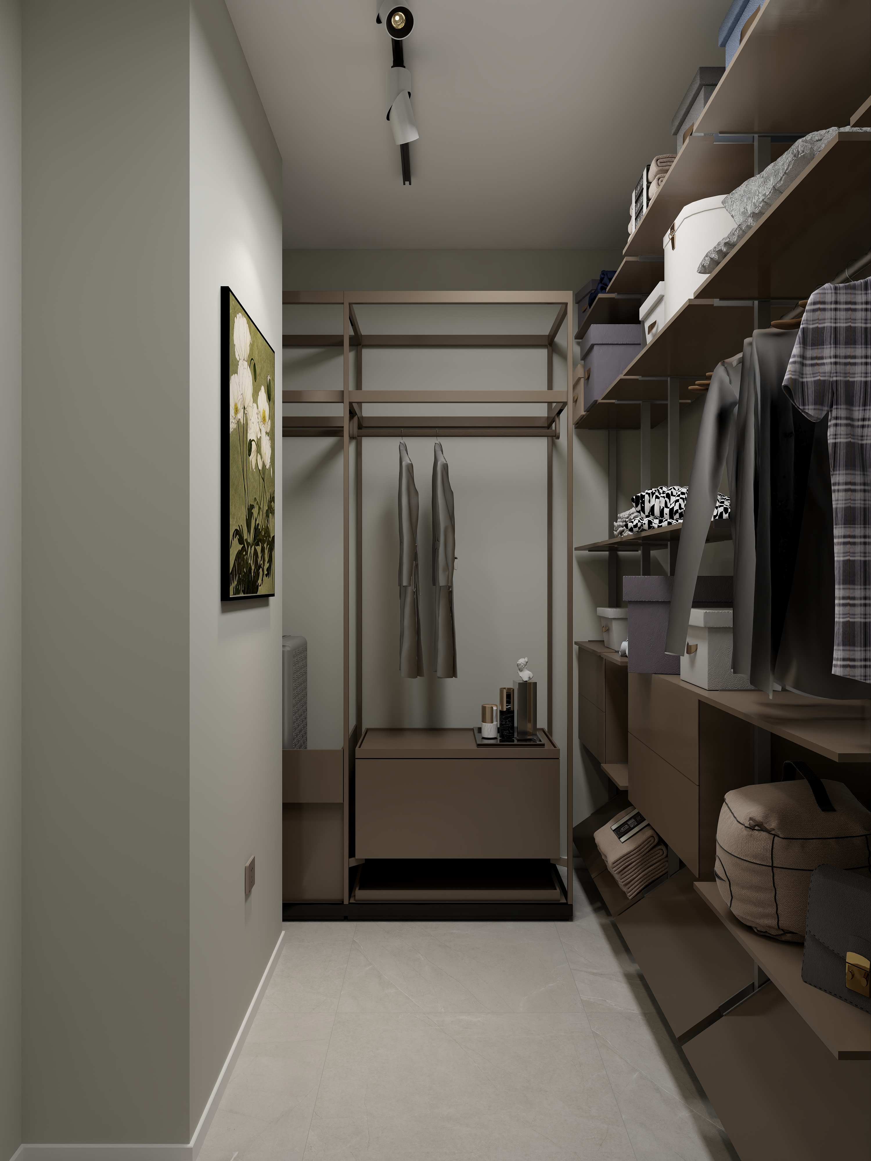 天天~住宅设计师-北京天畅园150平米中古风落地案例装修效果图