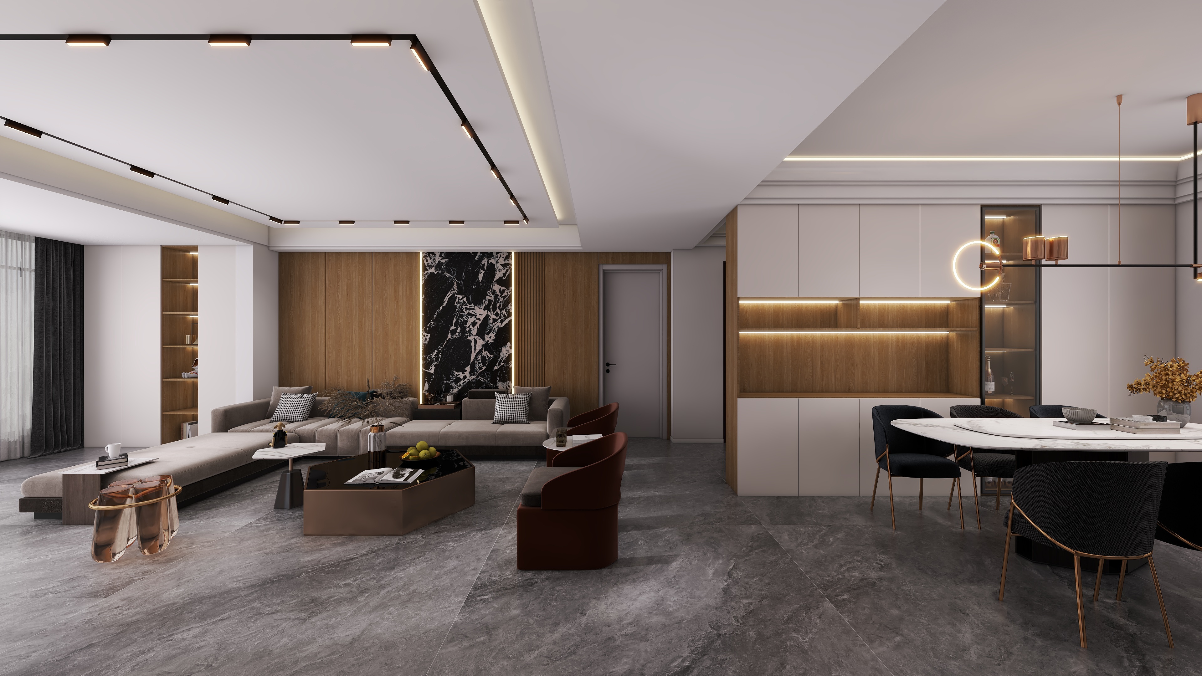 李亭玉-江苏省南京市174m²现代简约（2023设计师大赛）-装修设计方案