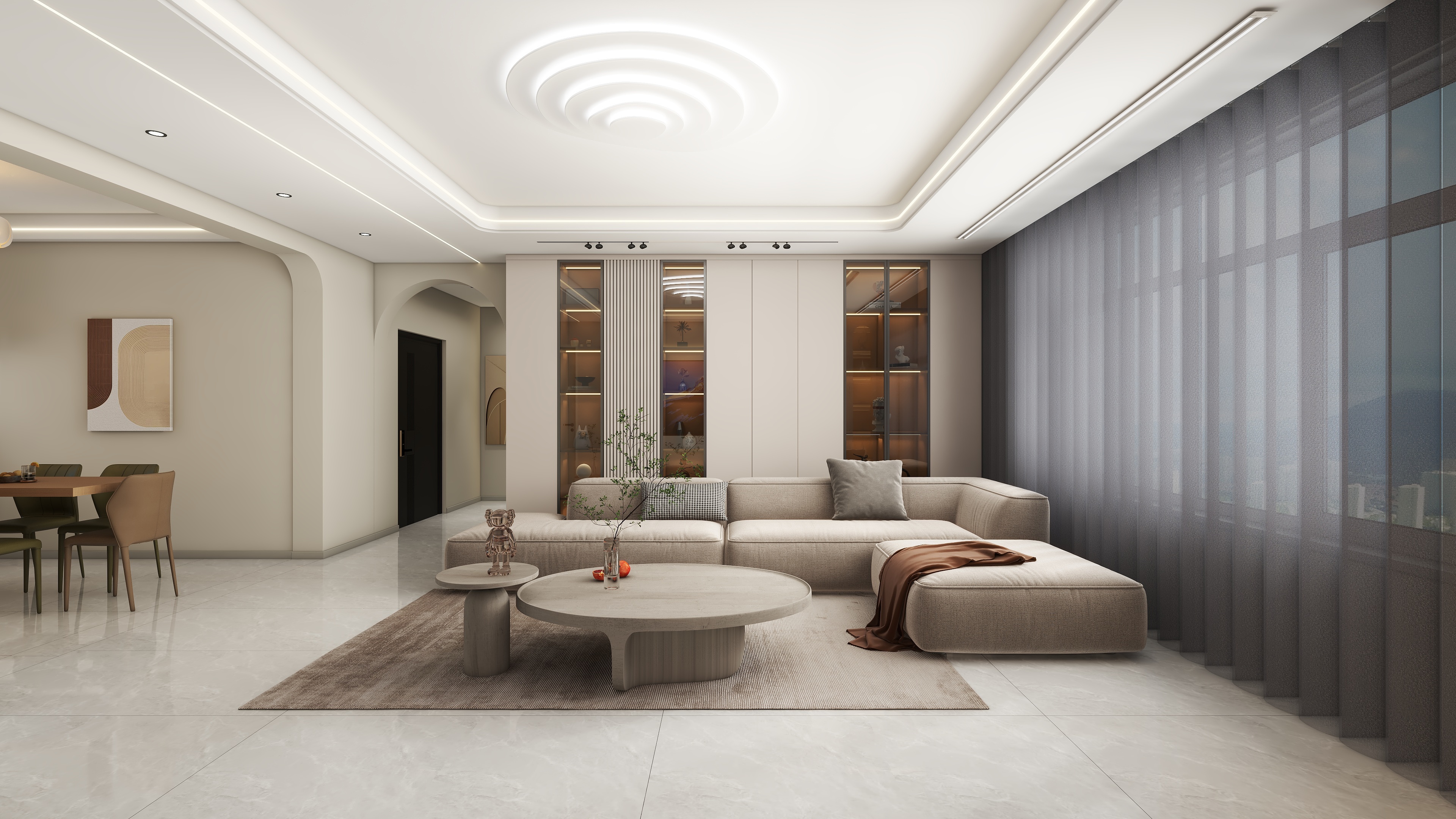 孤清风-德耐尔全屋定制中实紫宸书院-装修设计方案