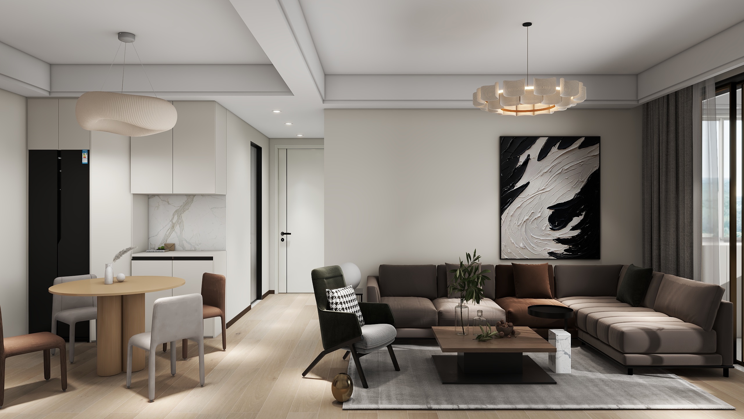 ZYJ设计工作室-珍珠雅苑装修效果图