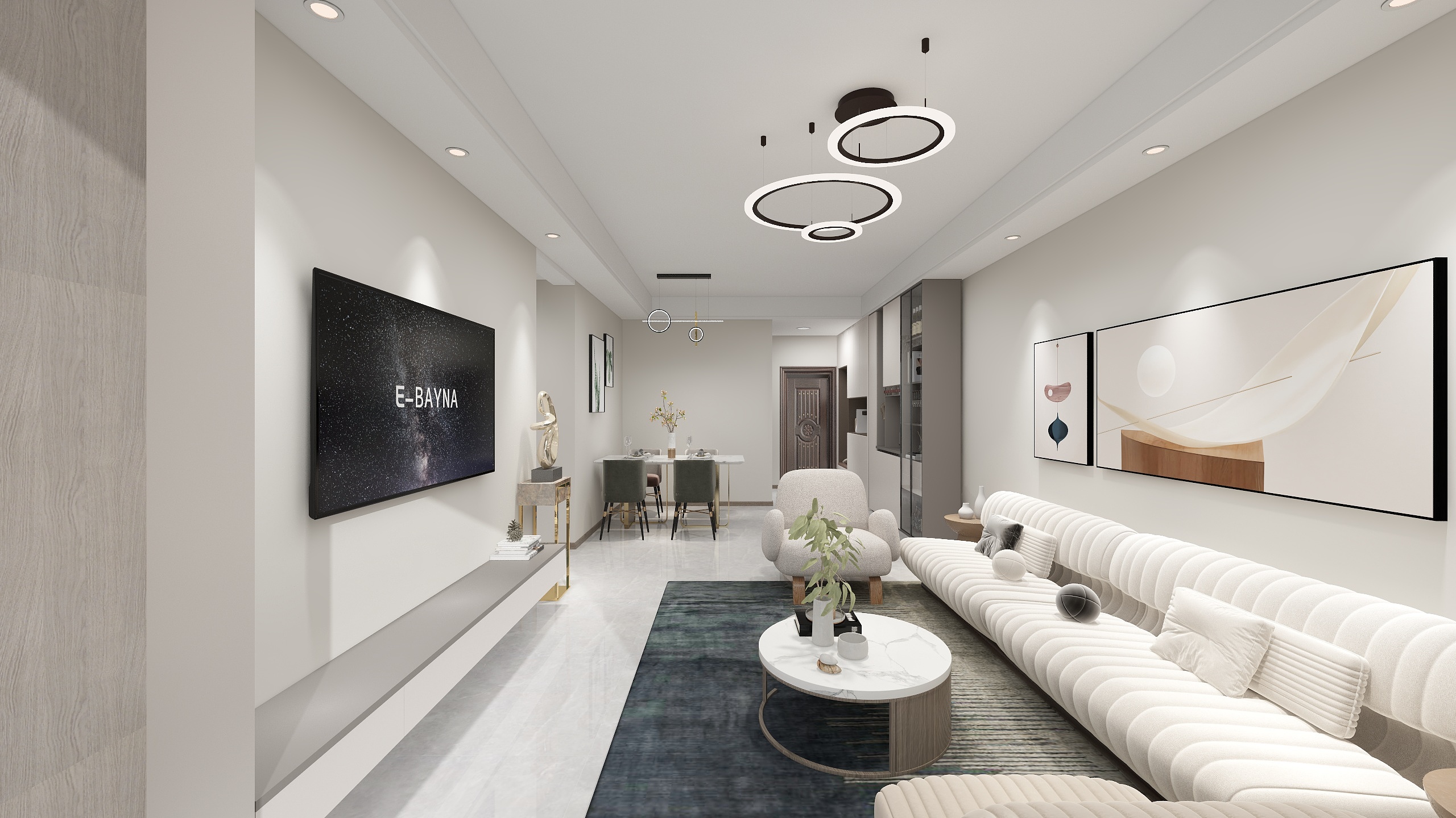 汉城印象装饰-臻华府14号1502-新做图-装修设计方案