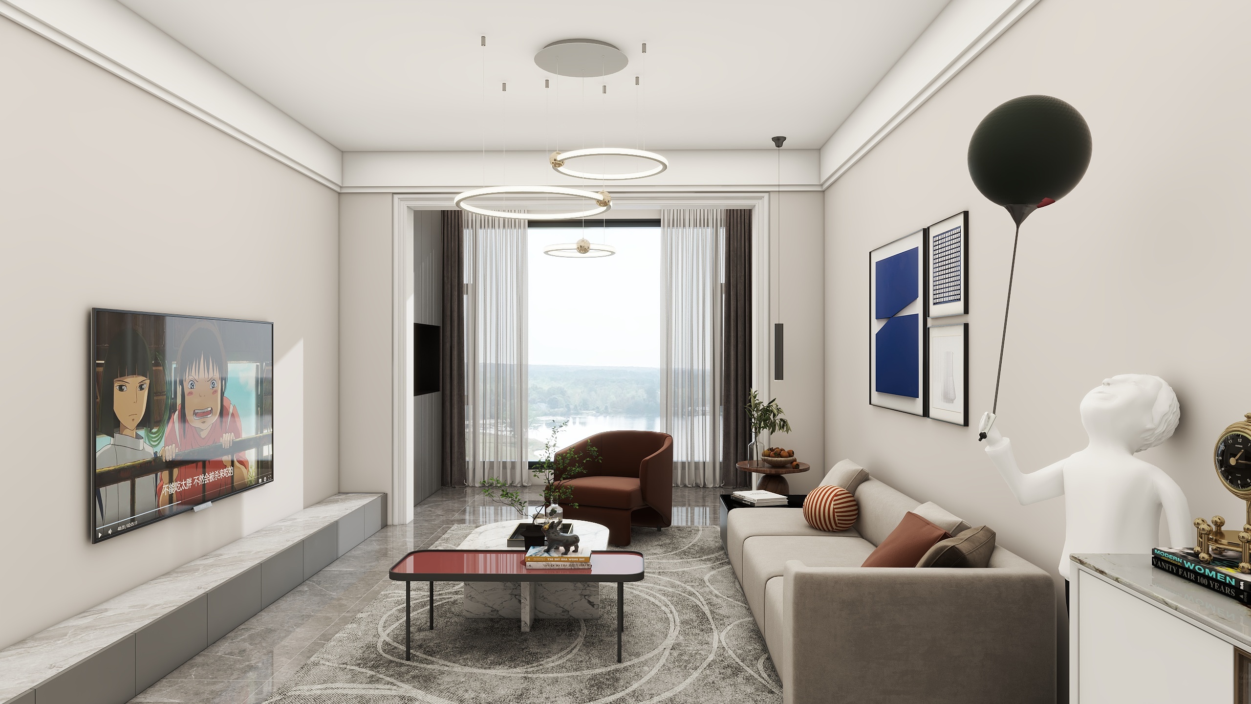 一手兰花指-沙河庭院-装修设计方案