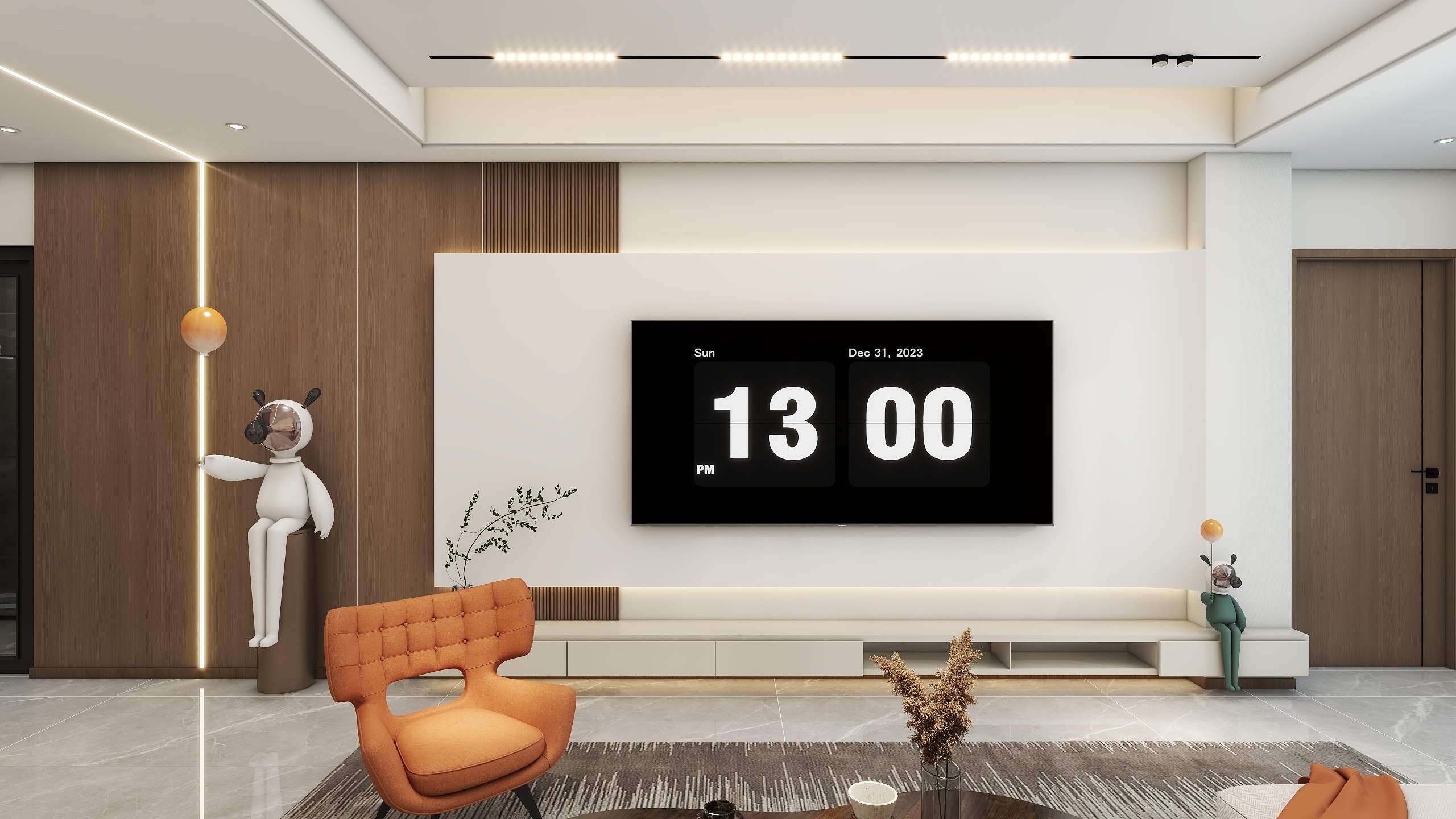 李洋Leon-115㎡3室-装修设计方案