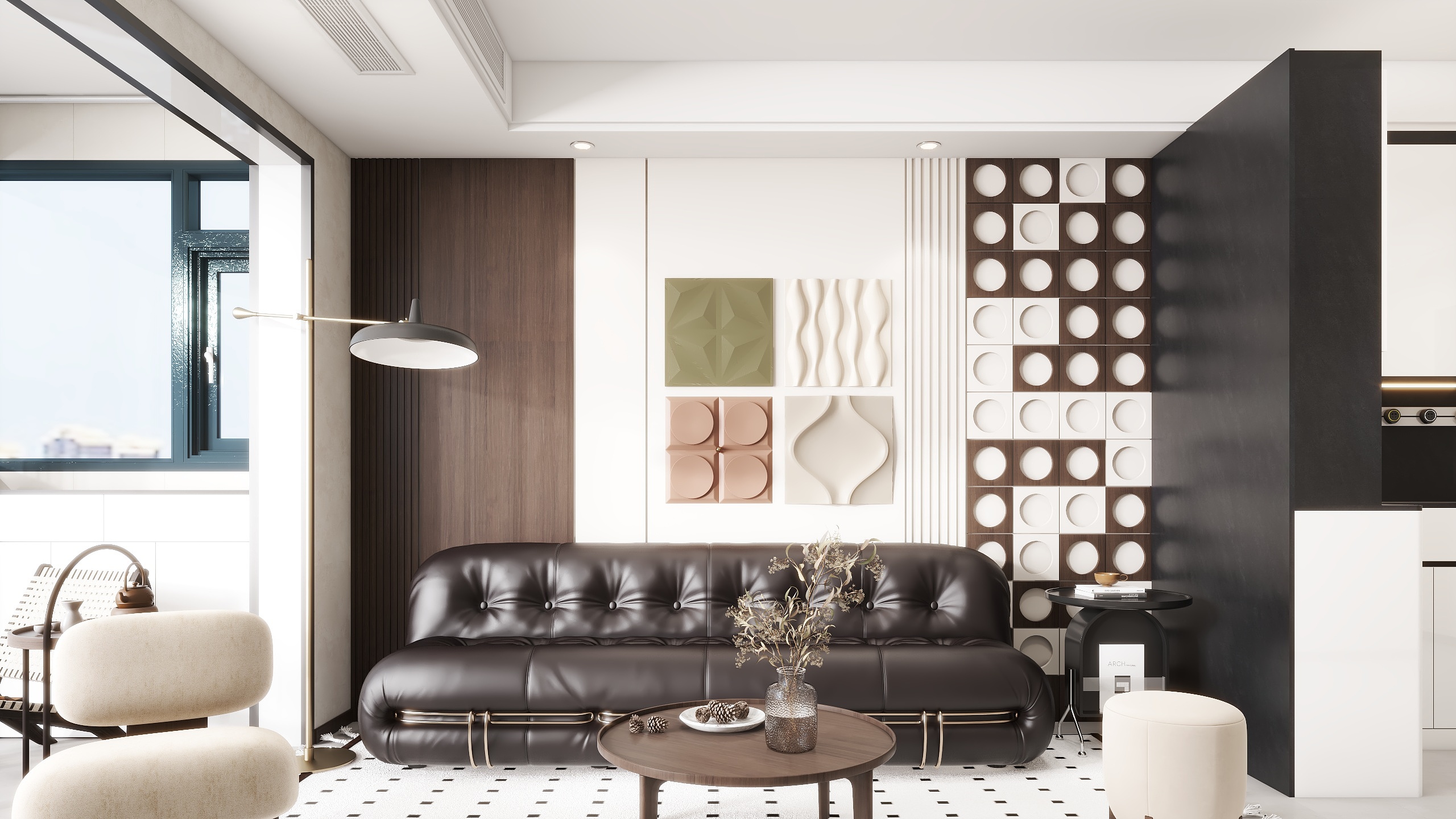 芝士士-中南花园二期华桃居装修效果图