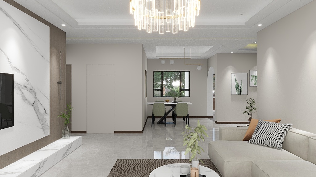 阿白jboL-中海寰宇天下115㎡3室-装修设计方案