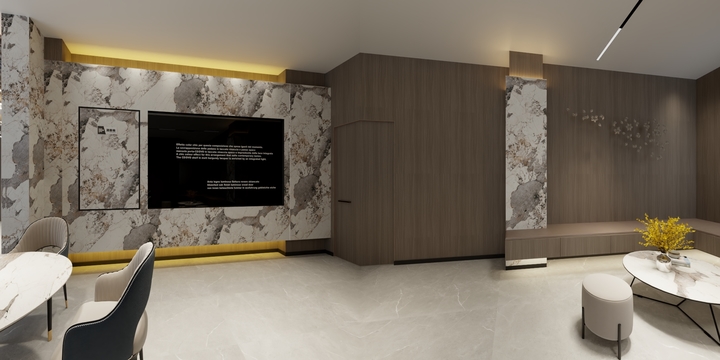 庸人00-盛景华城售楼部-装修设计方案