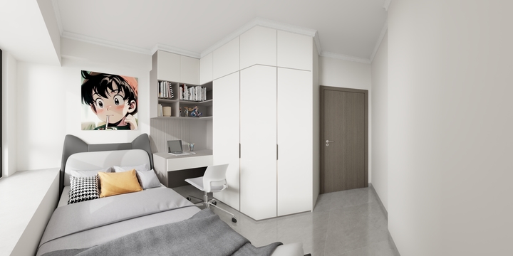 横X川设计-现代简约3房-装修设计方案