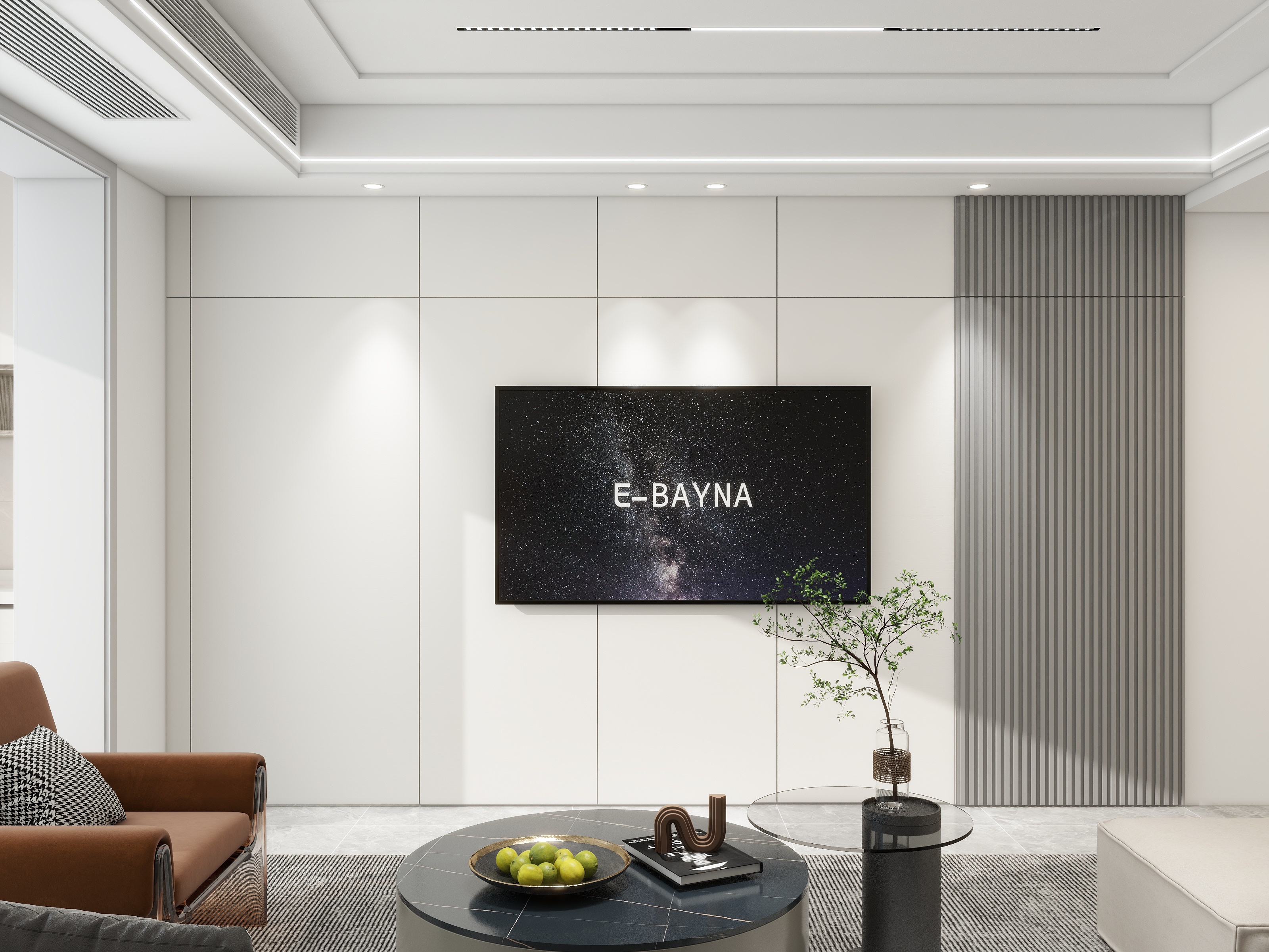 夜猫记忆-91㎡3室-装修设计方案