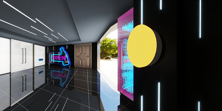 雅宅云筑丨陳俊丨-长湖路好莱坞KTV-装修设计方案