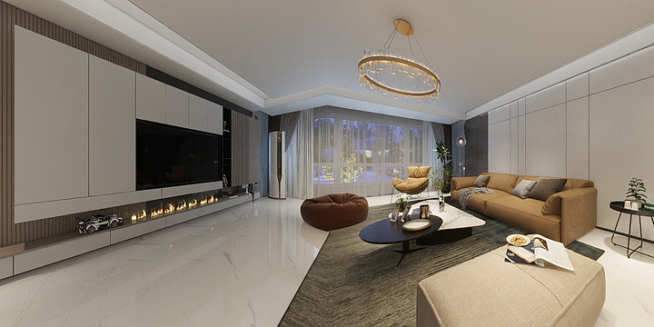 湫漻-金房裕苑116-装修设计方案