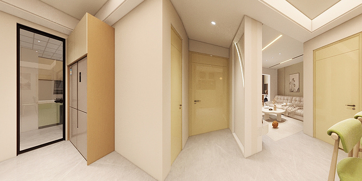 啊昌呐-中央国际酷家乐-清新-装修设计方案