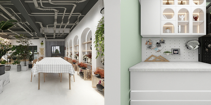 古子画-花店-装修设计方案