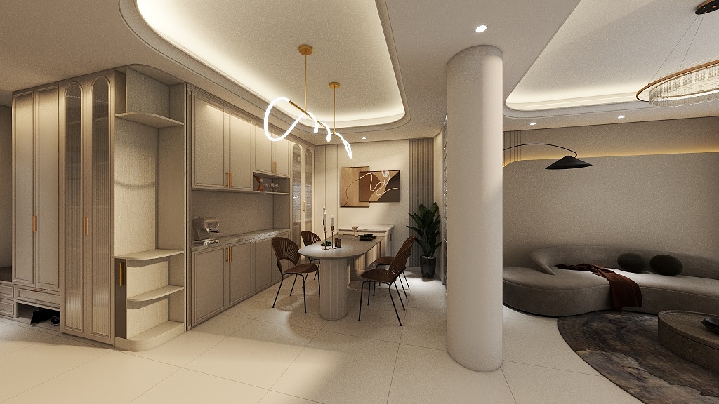 马胡子设计师-沪康小区3-601-装修设计方案