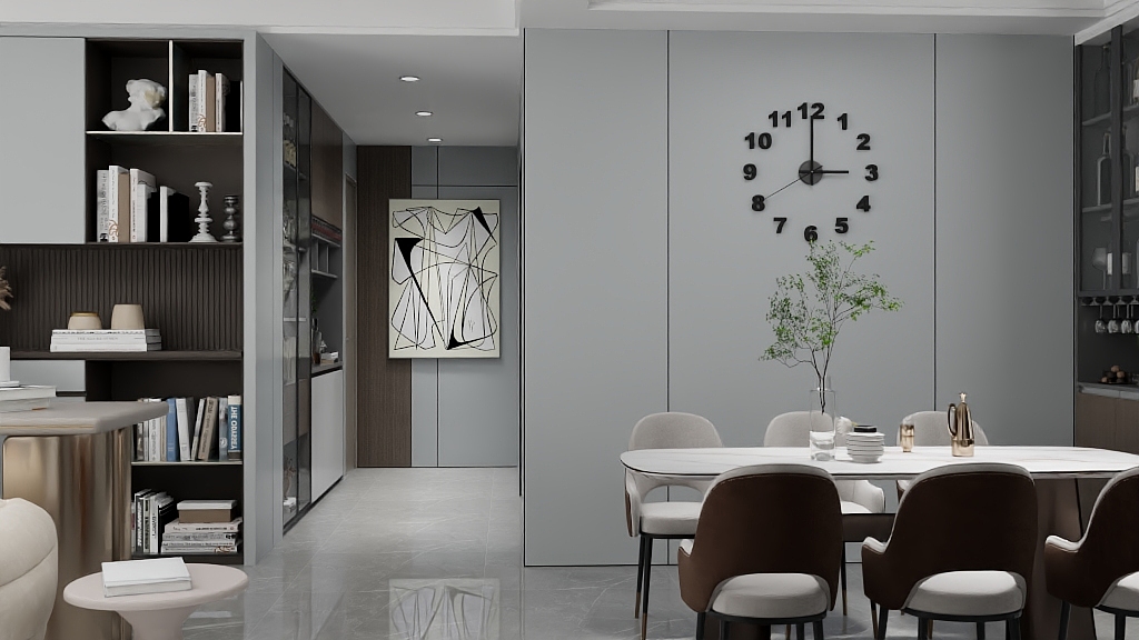 六安美客全案同色-万瑞·天赋未来14栋1303-装修设计方案