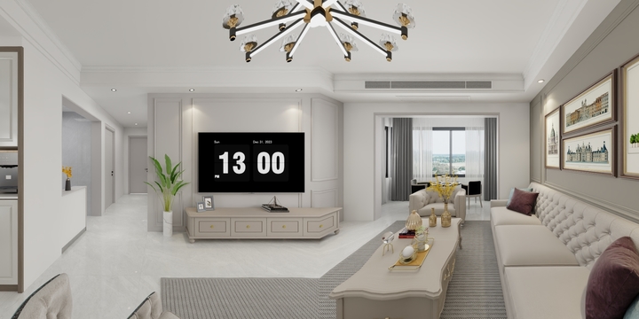 鑫鲁邦-保利时代12-1804-装修设计方案