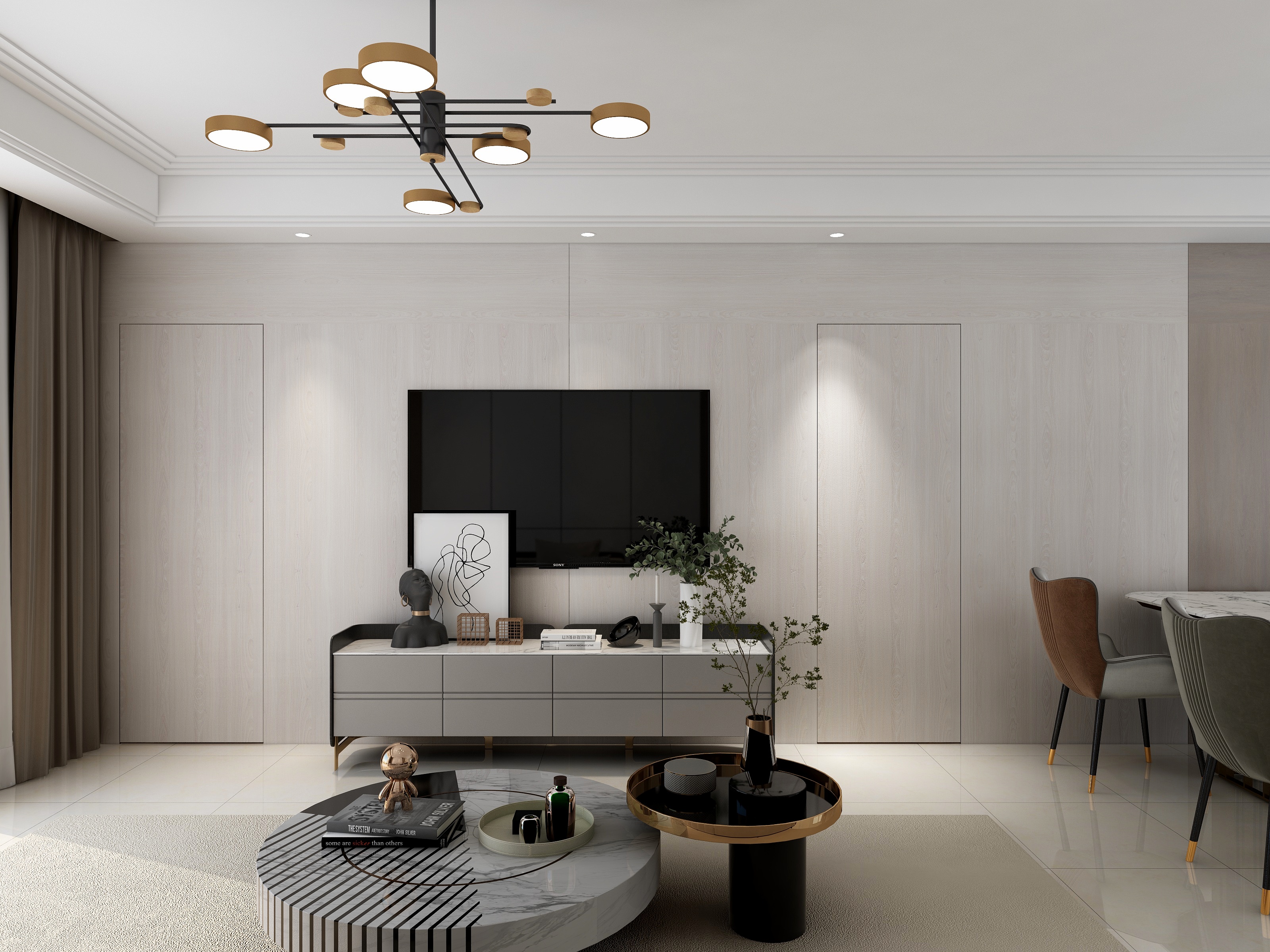 夜猫记忆-高新天琴湾111㎡4室-装修设计方案