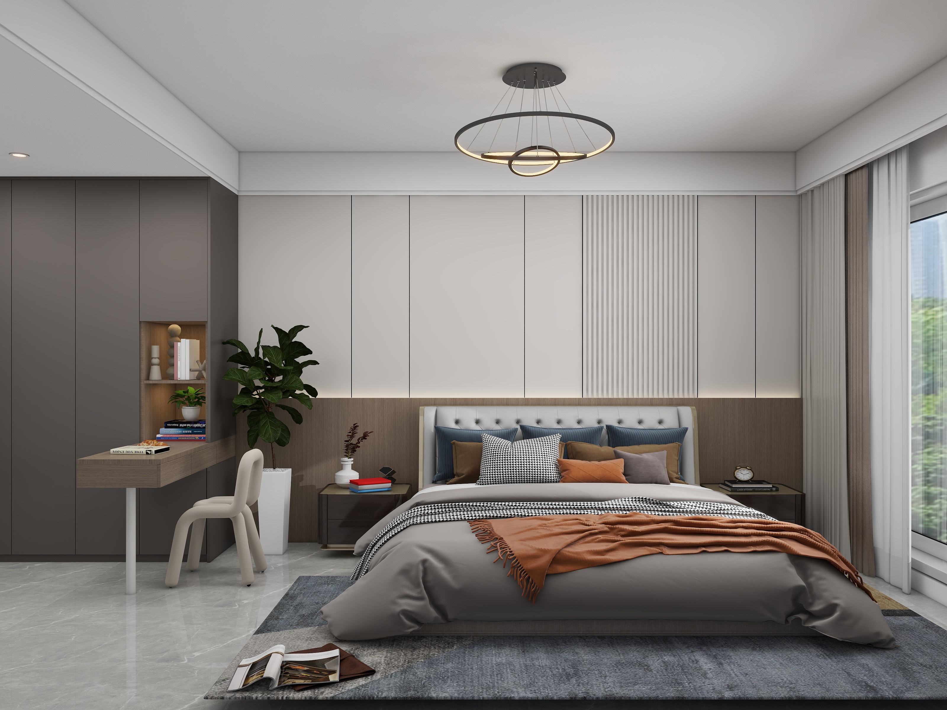 绿天使全屋整装定制-华都东区13-302-装修设计方案