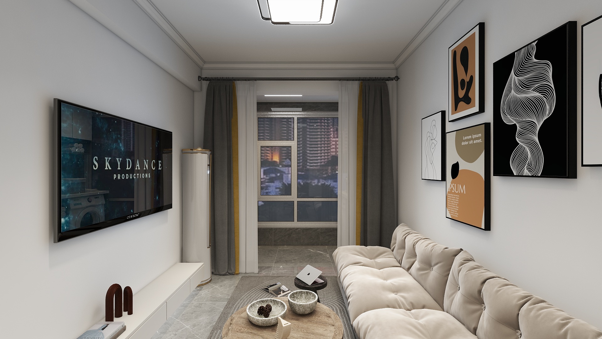 151弓长设计29055818-比高装饰双旗寨小区70平简装设计方案-装修设计方案