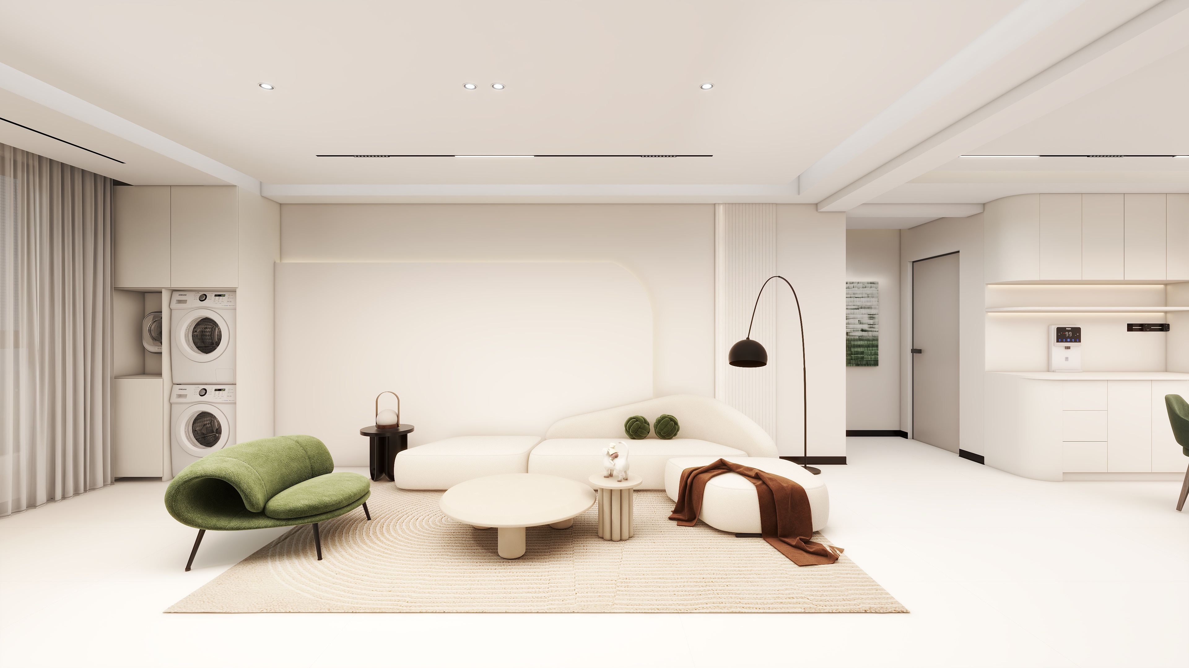 孙黎亮设计-熙悦新城165奶油-装修设计方案