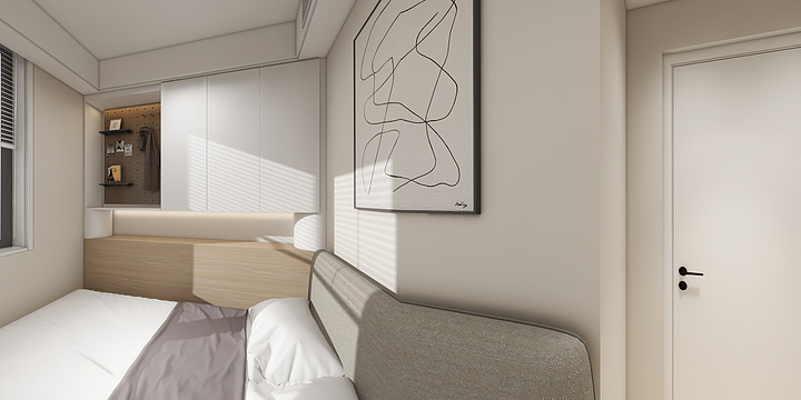 朱小锋设计师GPfP-兰桂花园效果图-装修设计方案