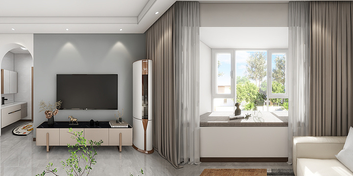 追求冀-水城印象8-1151-装修设计方案