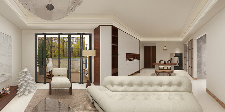 Toris桃子-奶油中古-装修设计方案