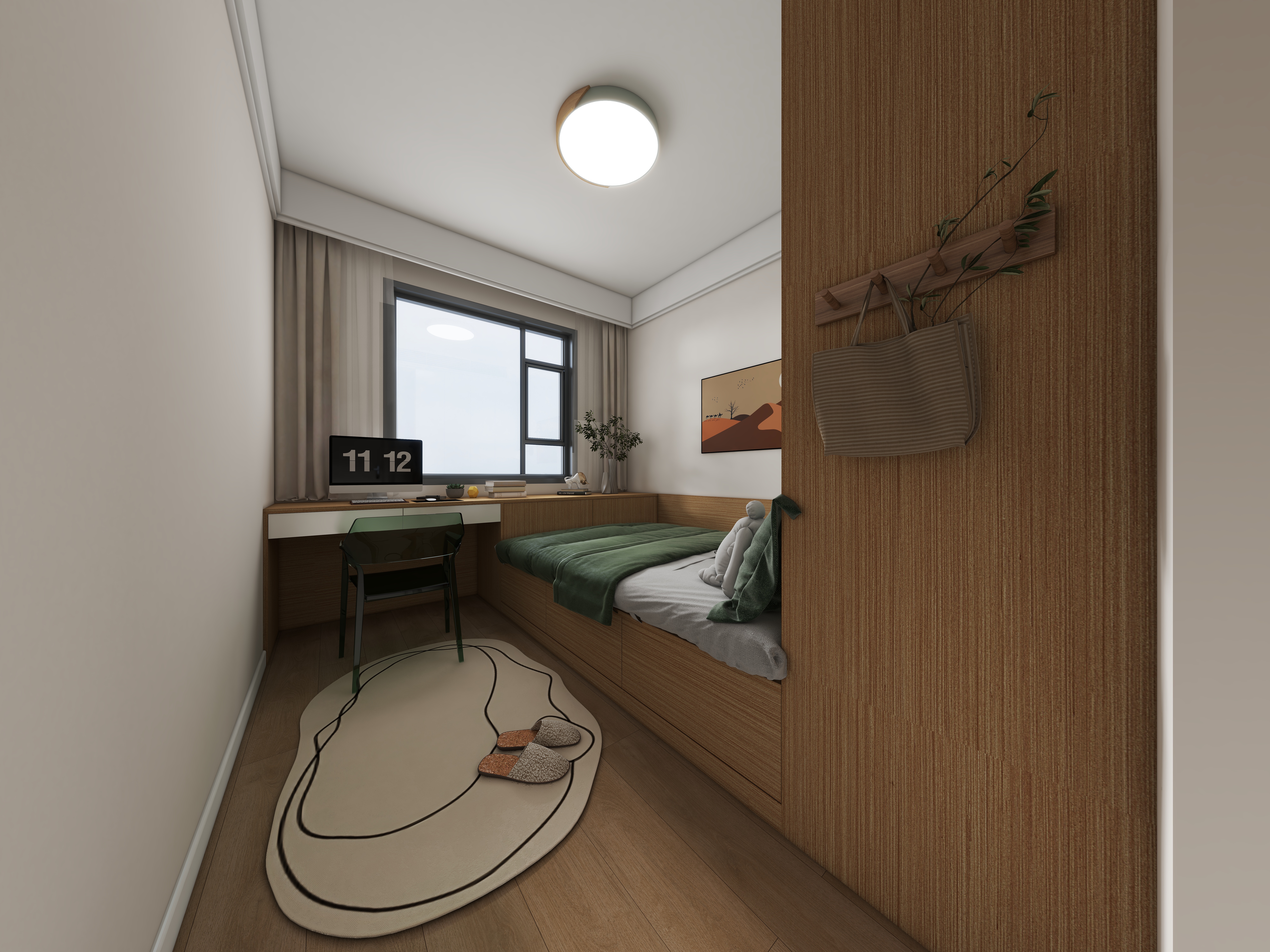 奕勋-现代简约153四室两厅-装修设计方案