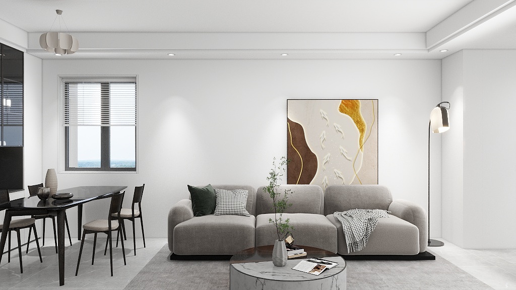 墨间砚白-天地源万熙天地-装修设计方案