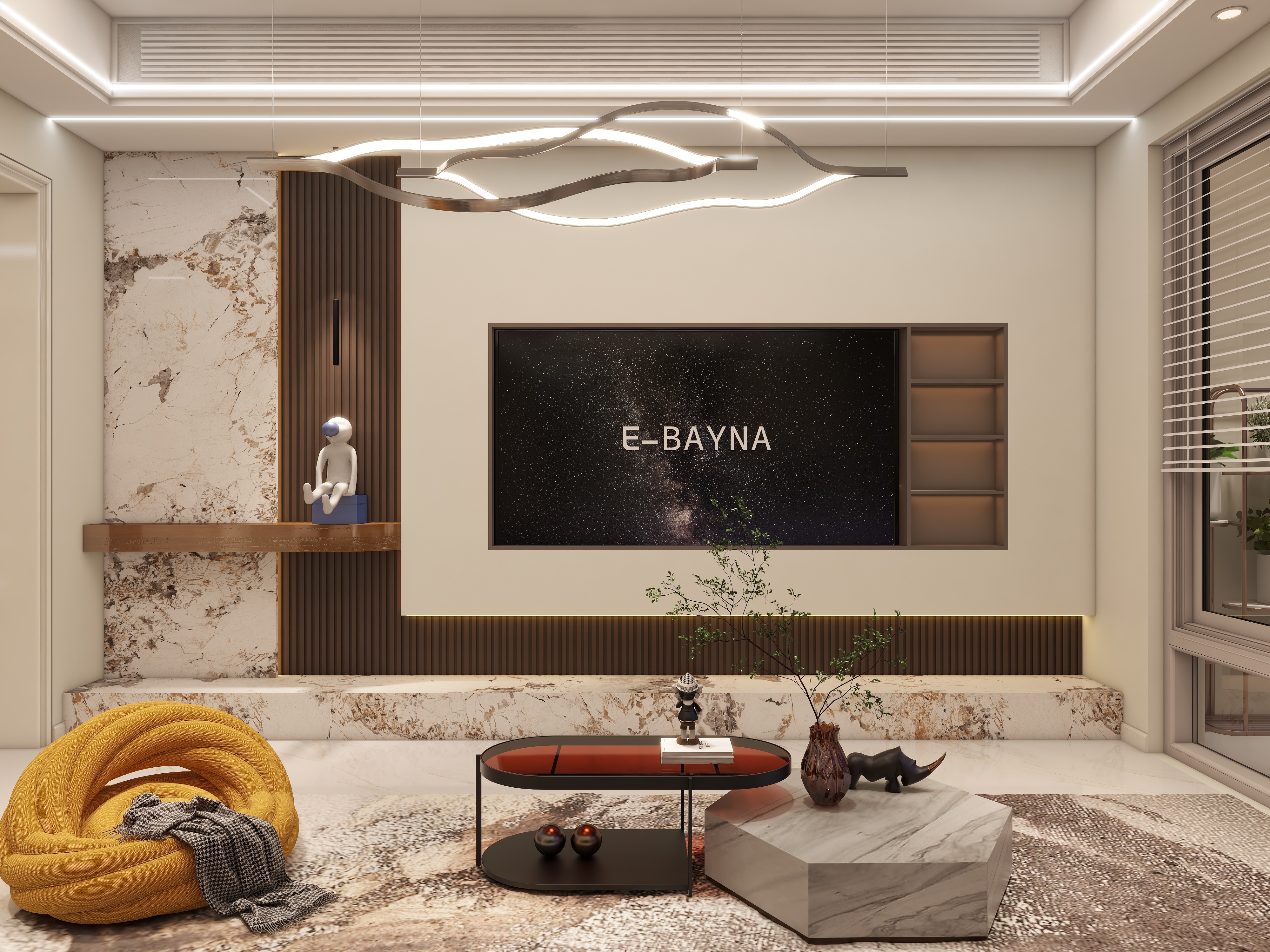 设计师-郭璇-华联5村280平方案3.1装修效果图