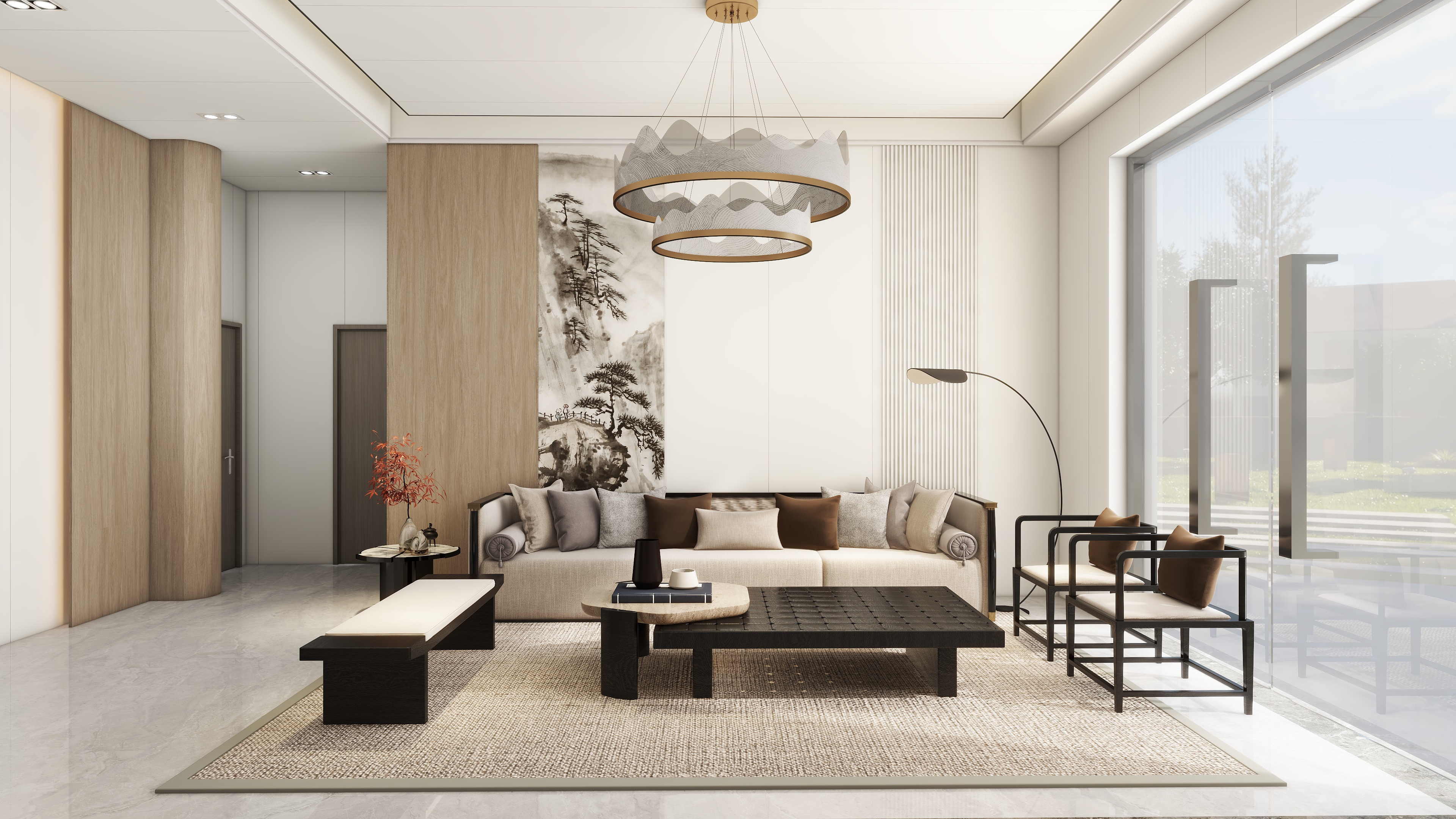 摩登时代lv-小区房52㎡-装修设计方案