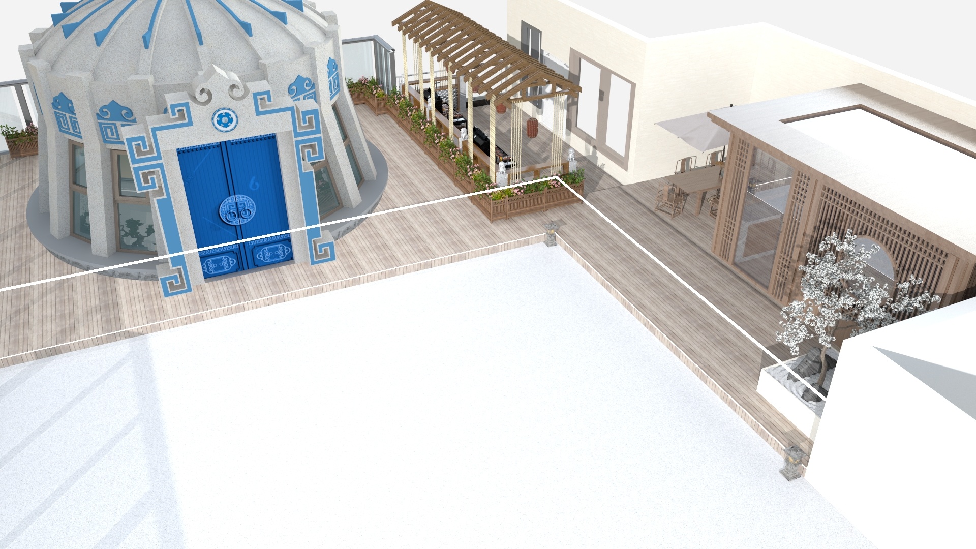 景观设计师-空中露台方案-装修设计方案