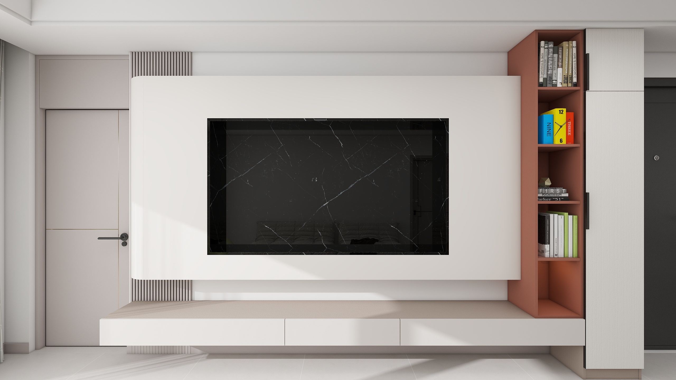 辰尚设计-龙泽苑110平现代风格-装修设计方案