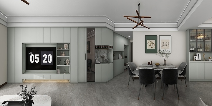 同城设计阿伟-金建小区-装修设计方案