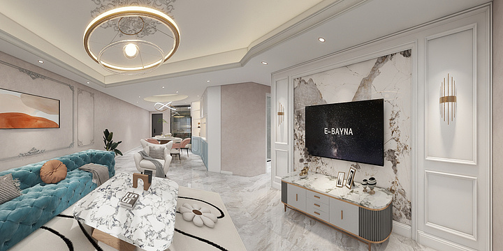 19573978859zwl-乾道昭王府  3栋改法式风格 高-装修设计方案