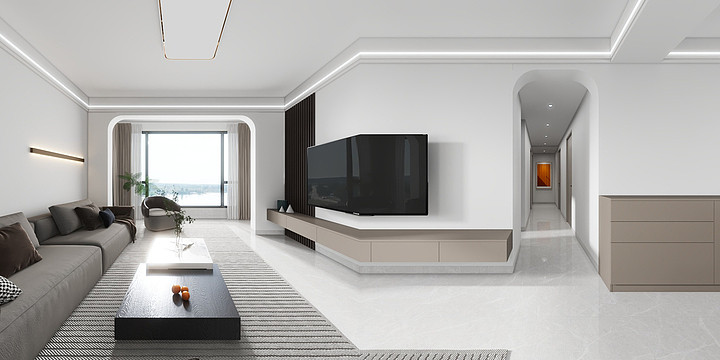 PWQ--北投东境5-1-1005-装修设计方案