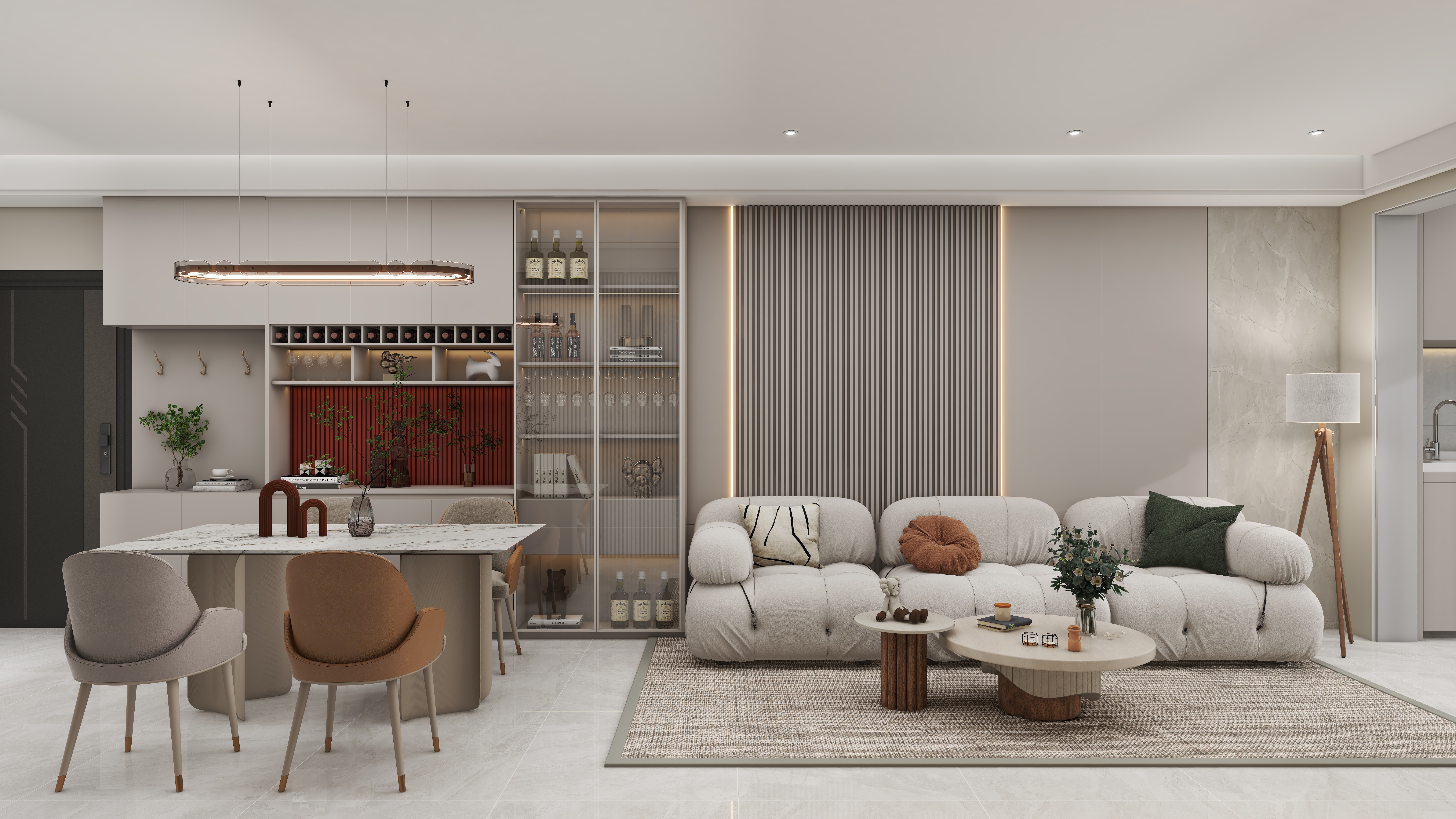 壹诺设计工作室-现代简约装修效果图