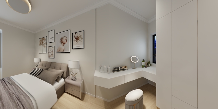 花开1-葛店新城140平-装修设计方案