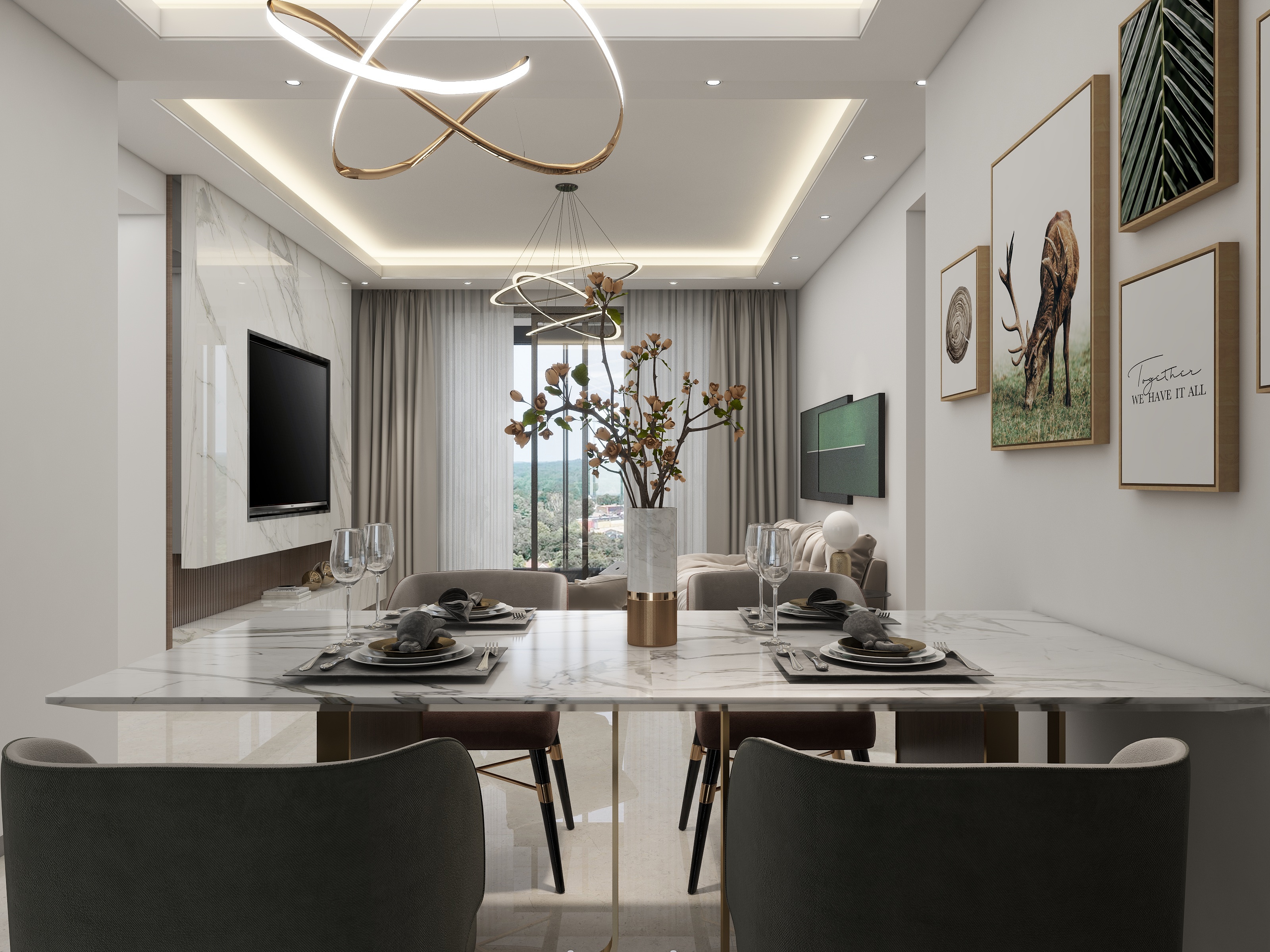 Hugo兆鸿-藏珑华府-装修设计方案