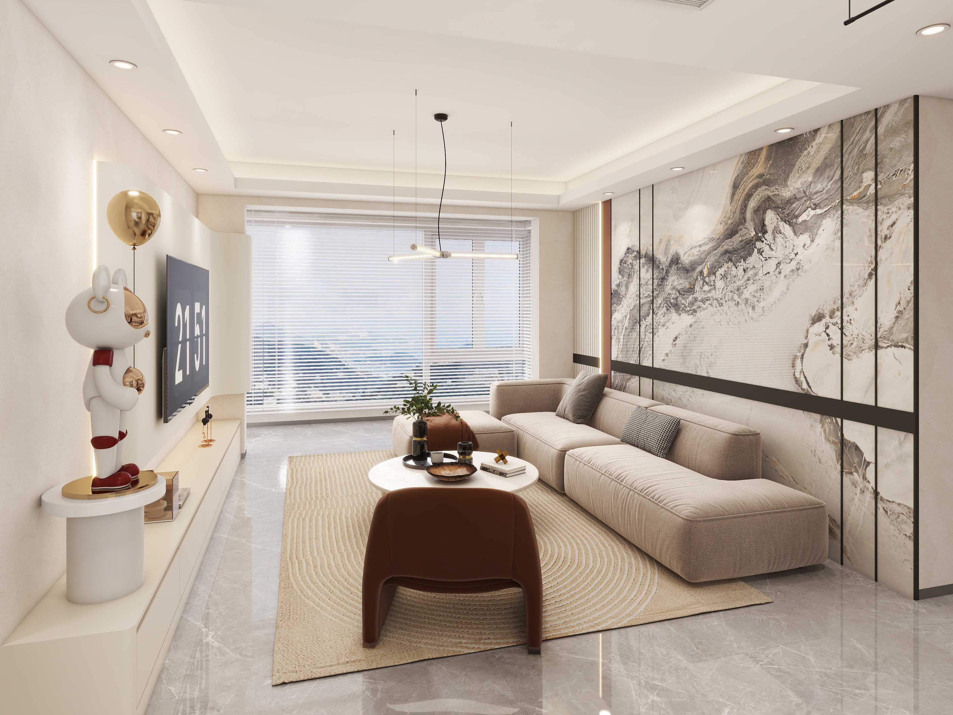 芝士士-现代简约|和阅玖章-装修设计方案