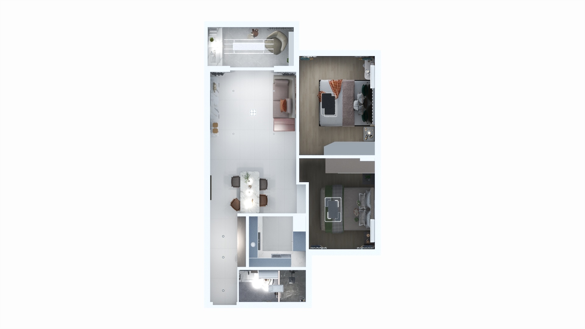 赵燊-2居室 - 副本-装修设计方案