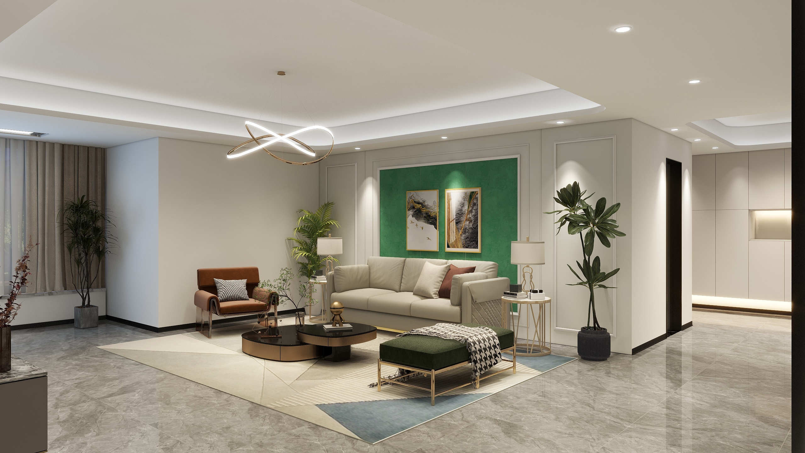 一燕子一-豪盛花园 现代-副本-装修设计方案