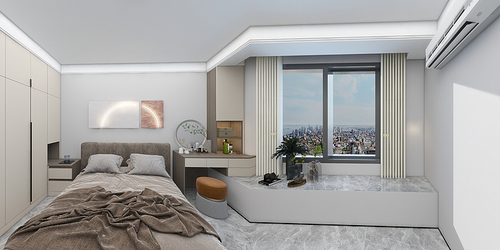 UJIODHI9-我家阳光上城4-3-501-副本-装修设计方案