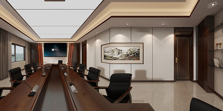 全案整装ZH-会议接待室-装修设计方案