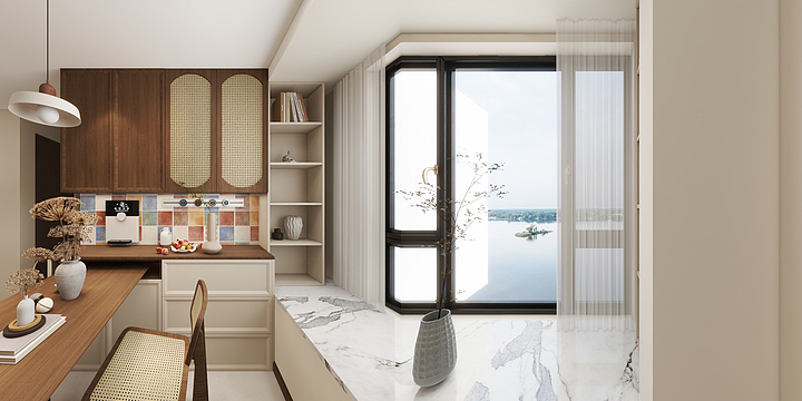 闲人-设计-华发四季-中古-副本-装修设计方案